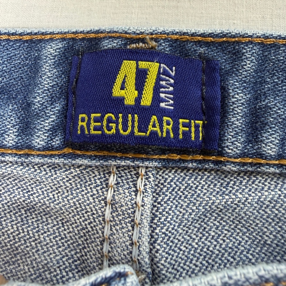 Wrangler Denim Jeans Men's Size 36x32 Regular Fit Med Wash Western 47MWZPW - Picture 4 of 12